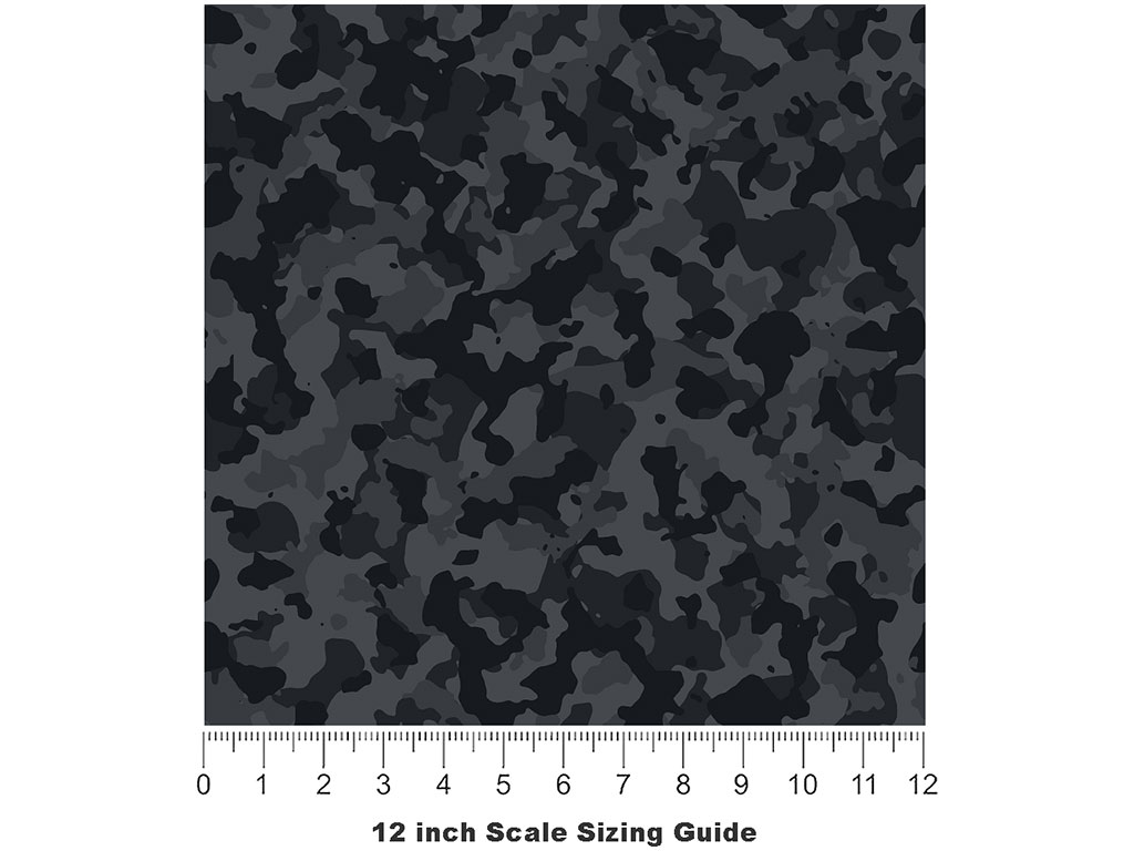 Rwraps™ Ink Multicam Black Camouflage Vinyl Wrap