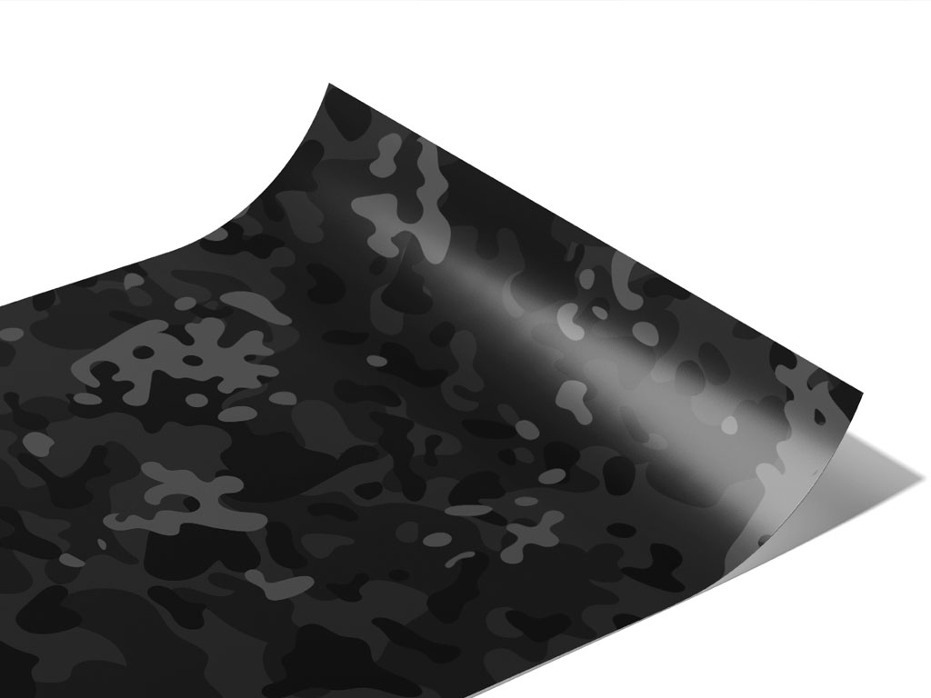 Rwraps™ Oil Multicam Black Camouflage Vinyl Wrap