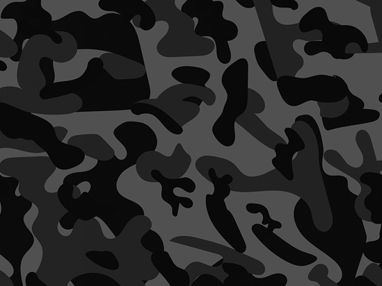 Rwraps™ Sable Woodland Black Camouflage Vinyl Wrap