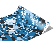 Brandeis Multicam Blue Camouflage Vinyl Wraps