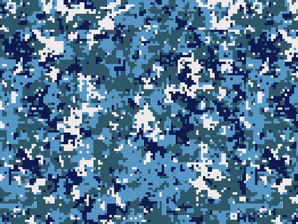 Pixel Peacock Camouflage Vinyl Wrap Pattern