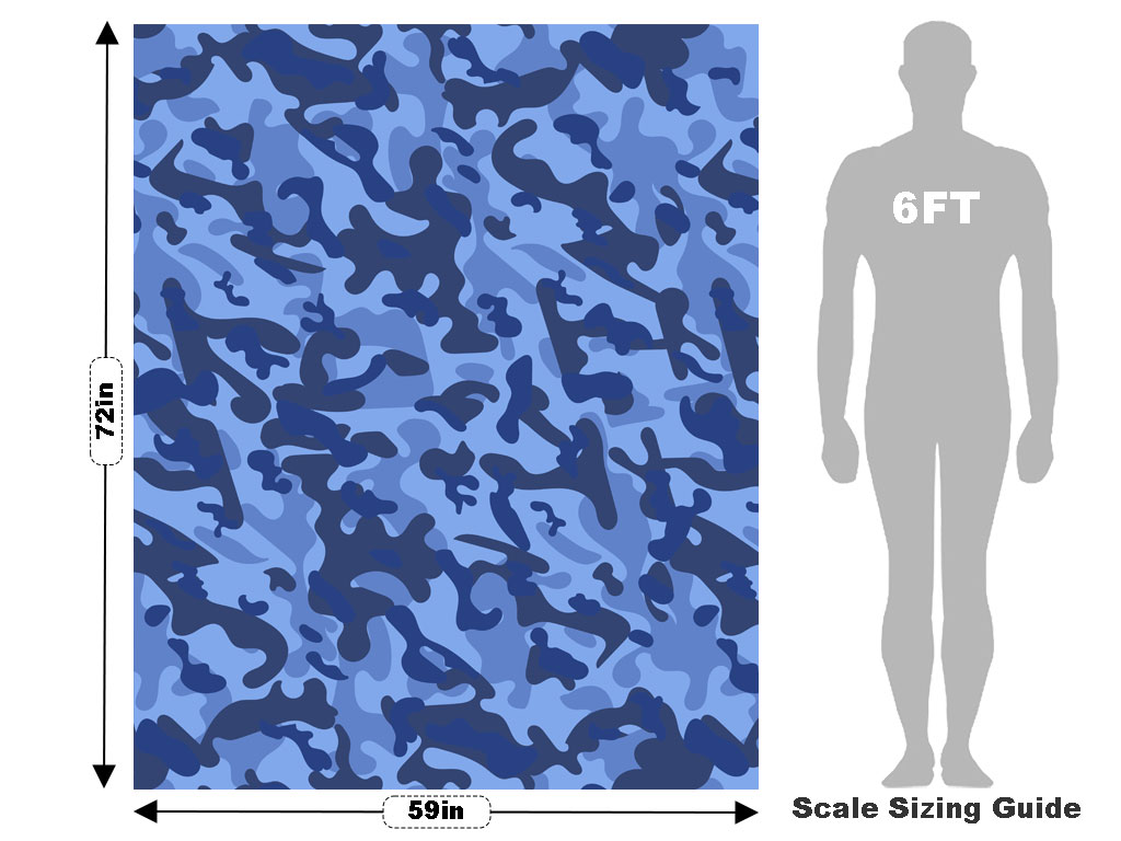 Royal Navy Camouflage Vehicle Wrap Scale