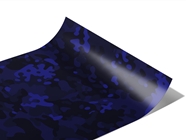 Sapphire Flecktarn Blue Camouflage Vinyl Wraps