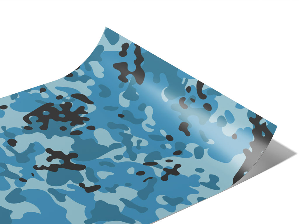 Sky Multicam Camouflage Vinyl Wraps