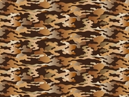 Peanut Hunter Camouflage Vinyl Wrap Pattern