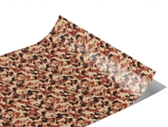 Tawny Multicam Brown Camouflage Vinyl Wraps