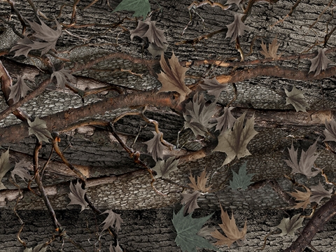 Rwraps™ Bushwolf Camouflage Print Vinyl Wrap Film - Ambush