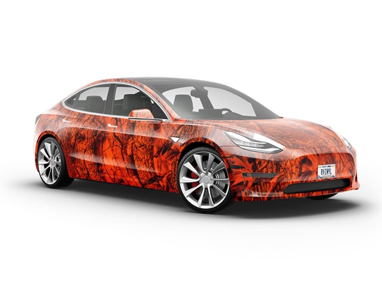 Forest Inferno Camouflage Vehicle Vinyl Wrap