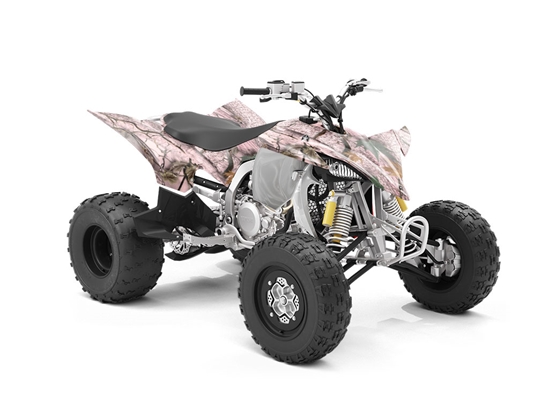 Forest Pink Camouflage ATV Wrapping Vinyl