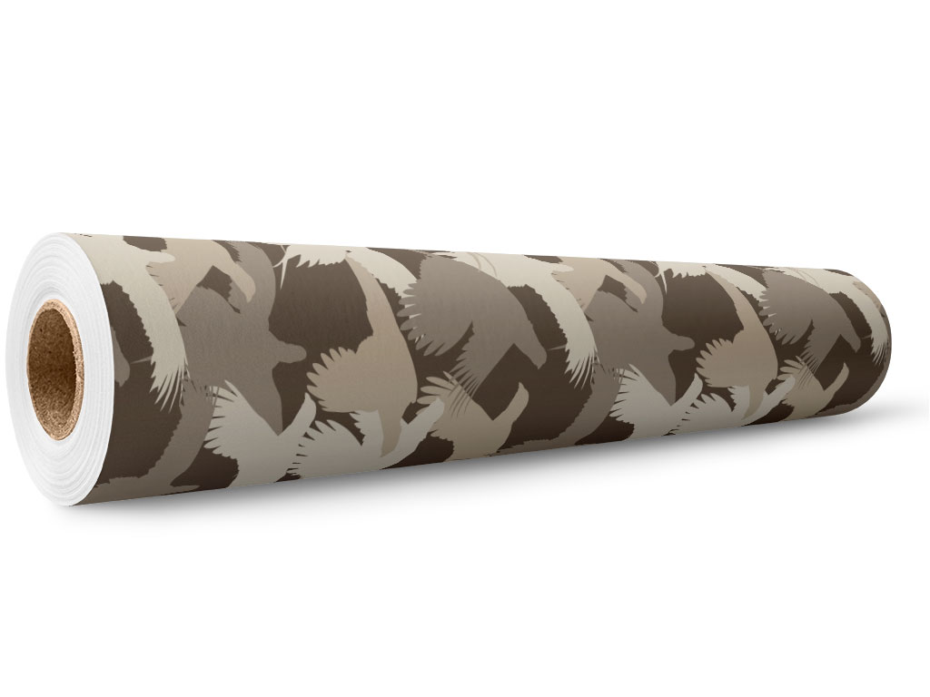 Pheasant Silhouette Camouflage Wrap Film Wholesale Roll