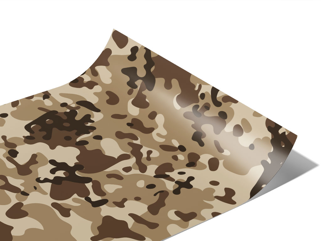 BROWN TAN Digital Camouflage Vinyl Car Wrap Camo Film Decal Sheet Roll —  Ripper Graphics