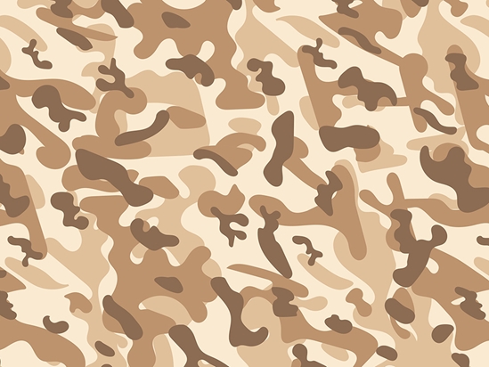 Tan Flecktarn Camouflage Vinyl Wrap Pattern