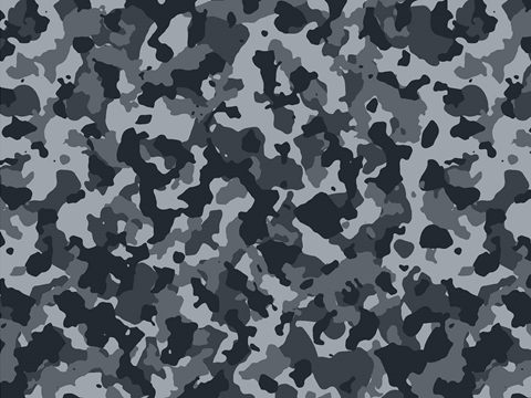 Rwraps™ Gray Camouflage Print Vinyl Wrap Film - Anchor Multicam