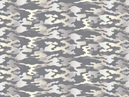 Cloudy Hunter Camouflage Vinyl Wrap Pattern