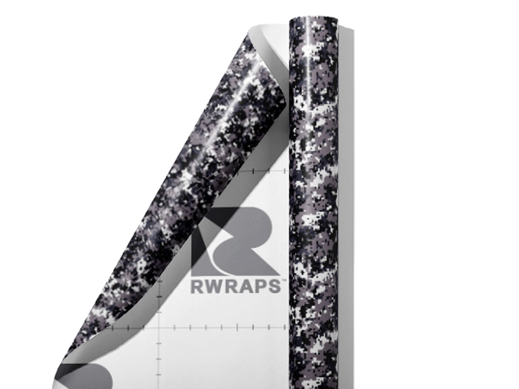 Digital Smoke Camouflage Wrap Film Sheets