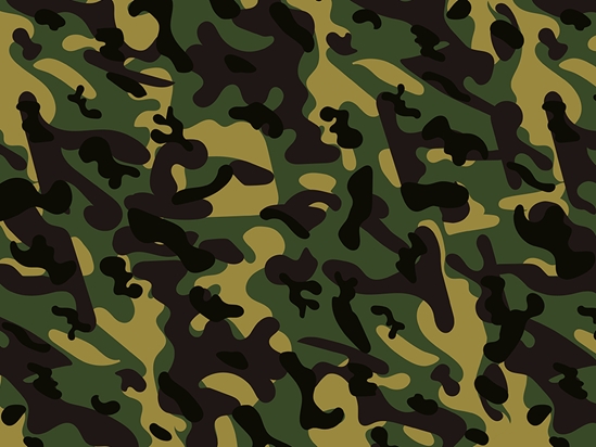 Army Flecktarn Camouflage Vinyl Wrap Pattern
