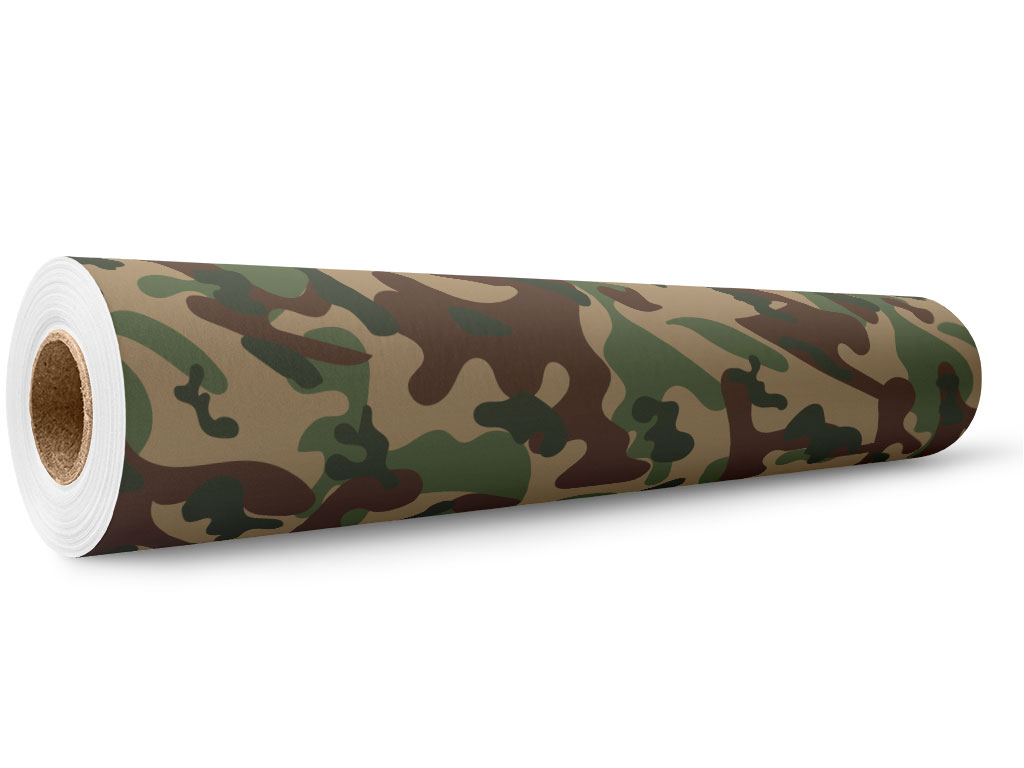 Army Machine Camouflage Wrap Film Wholesale Roll