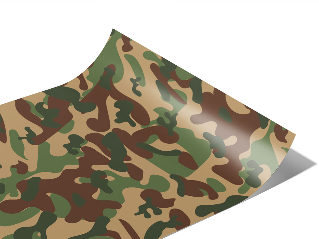 Army Machine Camouflage Vinyl Wraps