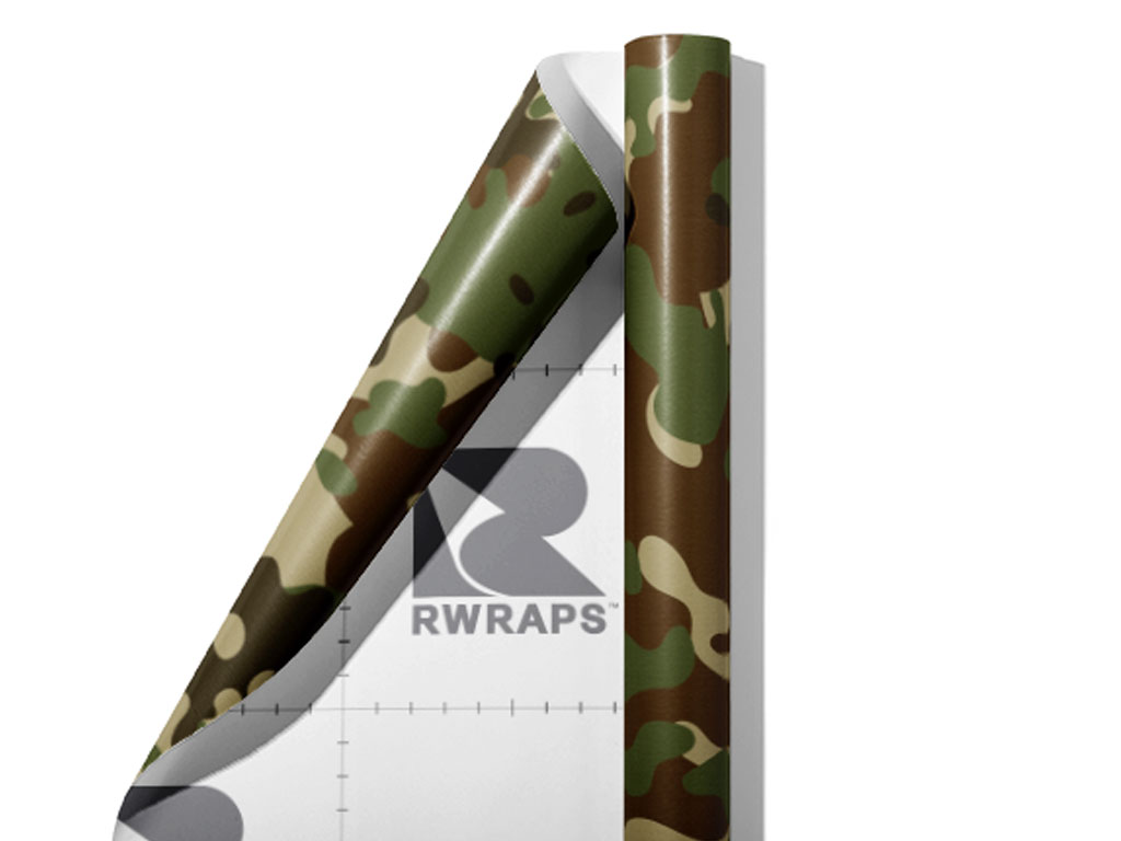 Crocodile Erbsentarnmuster Camouflage Wrap Film Sheets