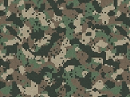Digital Fabric Camouflage Vinyl Wrap Pattern