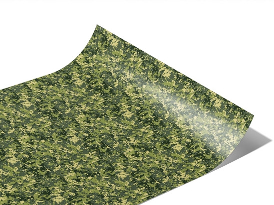 Forest Pixel Camouflage Vinyl Wraps