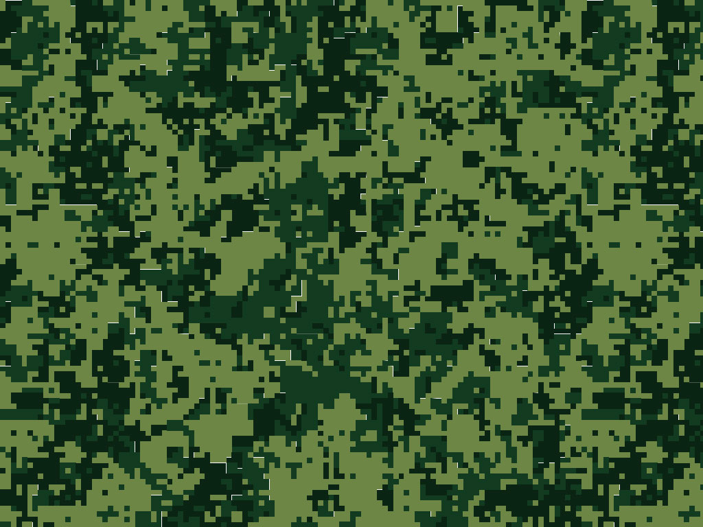 Rwraps™ Green Camouflage Print Vinyl Wrap Film - Jungle Pixel