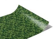 Jungle Pixel Green Camouflage Vinyl Wraps
