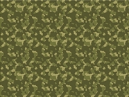 M84 Tank Camouflage Vinyl Wrap Pattern