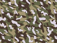 Moss DPM Camouflage Vinyl Wrap Pattern