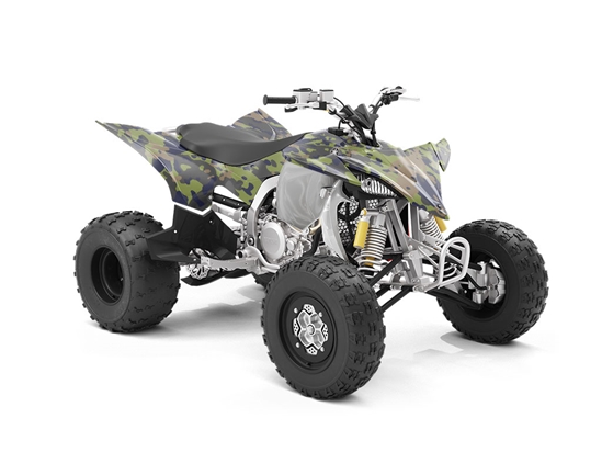 Olive Multicam Camouflage ATV Wrapping Vinyl