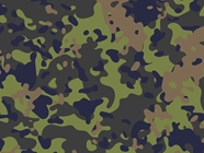 Swamp Flecktarn Camouflage Vinyl Wrap Pattern