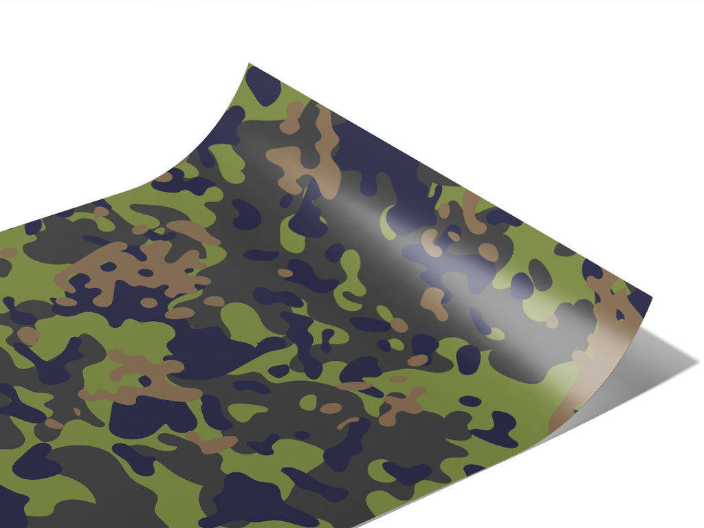 Swamp Flecktarn Camouflage Vinyl Wraps