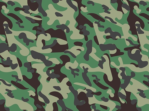 Rwraps™ Crocodile Erbsentarnmuster Green Camouflage Vinyl Wrap