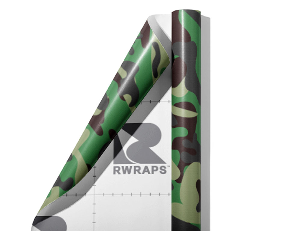 Tropical Thunder Camouflage Wrap Film Sheets