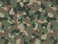 US Woodland Camouflage Vinyl Wrap Pattern