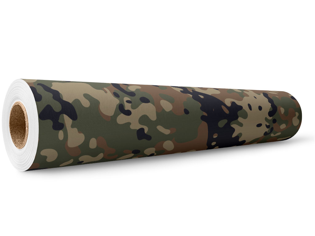 Uniform Flecktarn Camouflage Wrap Film Wholesale Roll
