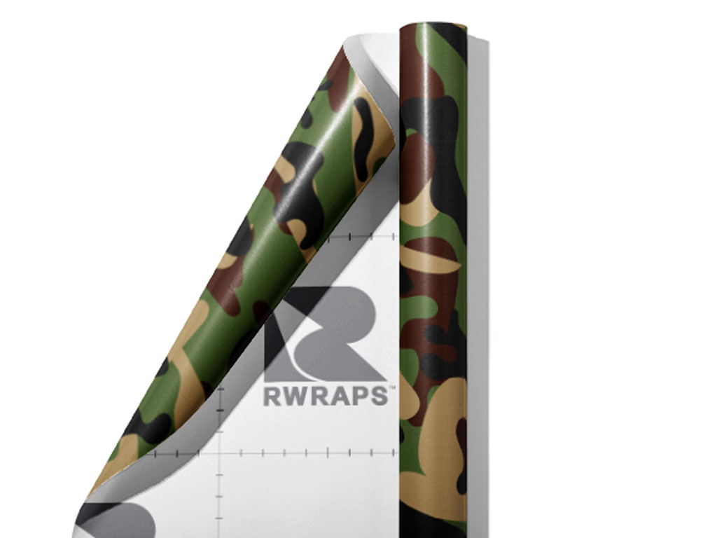 Valley Stream Camouflage Wrap Film Sheets
