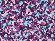 Explosive Party Camouflage Vinyl Wrap Pattern