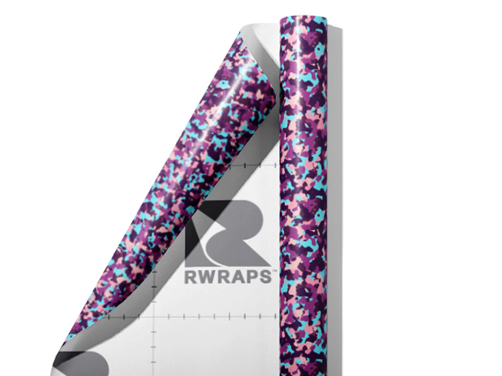 Explosive Party Camouflage Wrap Film Sheets
