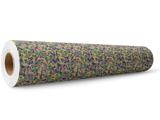 Green Sprinkles Camouflage Wrap Film Wholesale Roll
