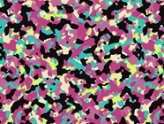 Rainbow Buckshot Camouflage Vinyl Wrap Pattern