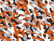Safety Flecktarn Camouflage Vinyl Wrap Pattern
