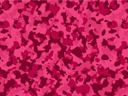 Magenta Flecktarn Camouflage Vinyl Wrap Pattern