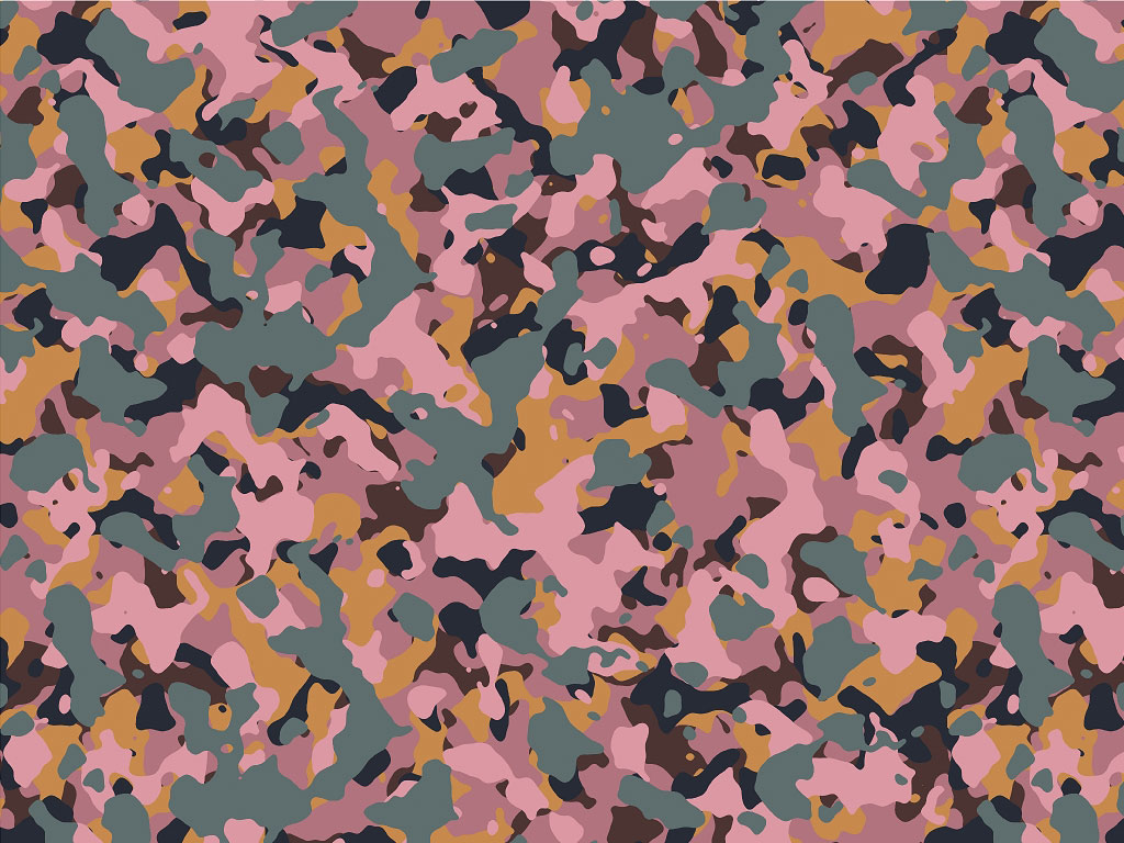 Taffy Flecktarn Camouflage Vinyl Wrap Pattern