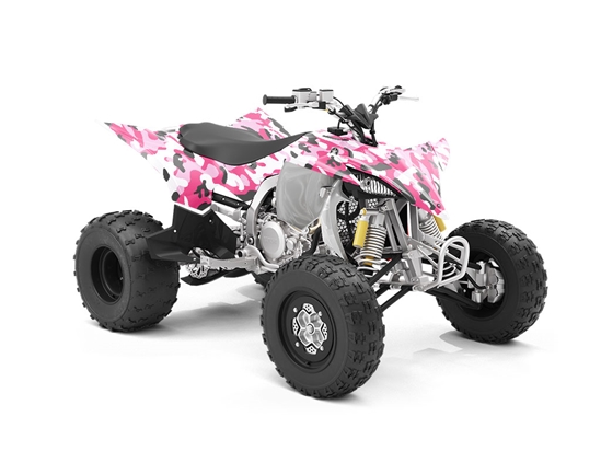 Watermelon Napalm Camouflage ATV Wrapping Vinyl