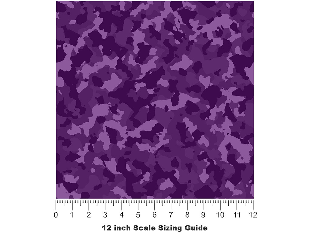 Grape ERDL Camouflage Vinyl Film Pattern Size 12 inch Scale