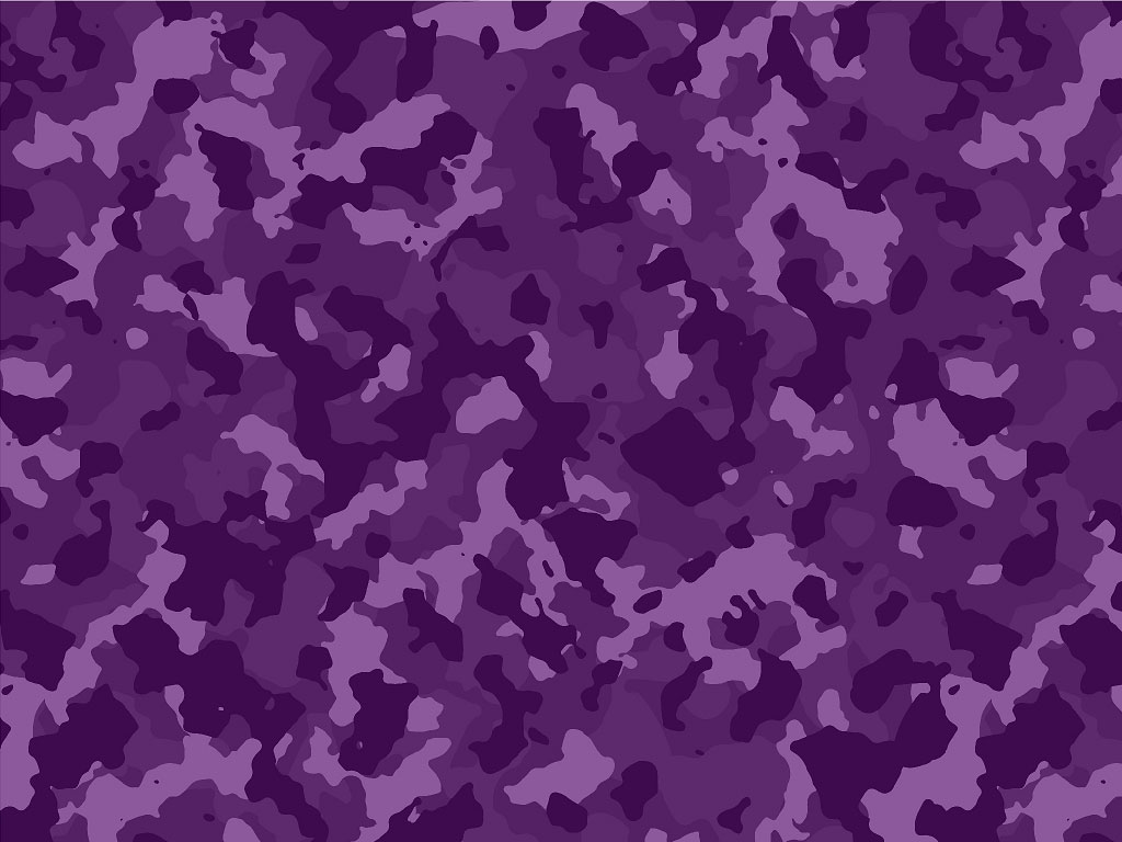 Rwraps™ Purple Camouflage Print Vinyl Wrap Film - Grape ERDL