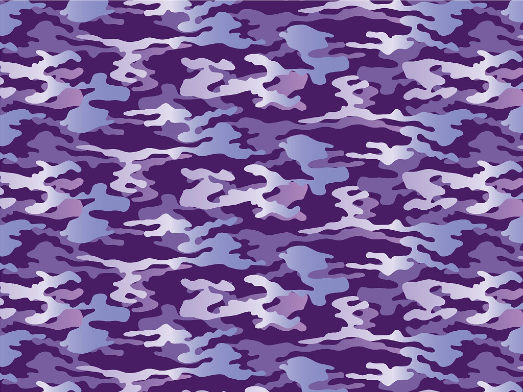 Orchid Woodland Camouflage Vinyl Wrap Pattern