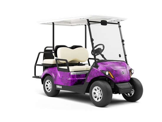Passion Hunter Camouflage Wrapped Golf Cart