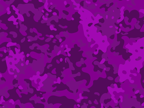 Rwraps™ Purple Camouflage Print Vinyl Wrap Film - Passion Hunter